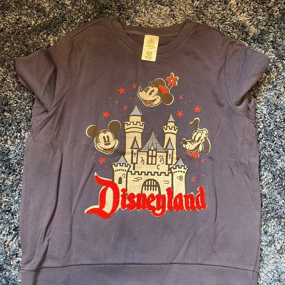 Brand new navy blue Disneyland pullover